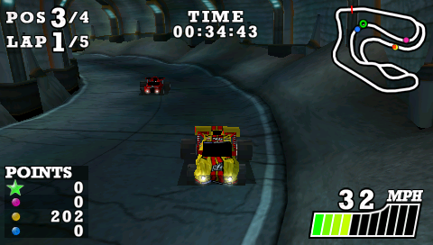 Arcade Racing PSP screenshot 2